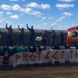 Water Protectors Plant Trees on DAPL Construction Site