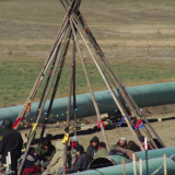 27 Arrests After Water Protectors Pray At DAPL Site on Indigenous People’s Day
